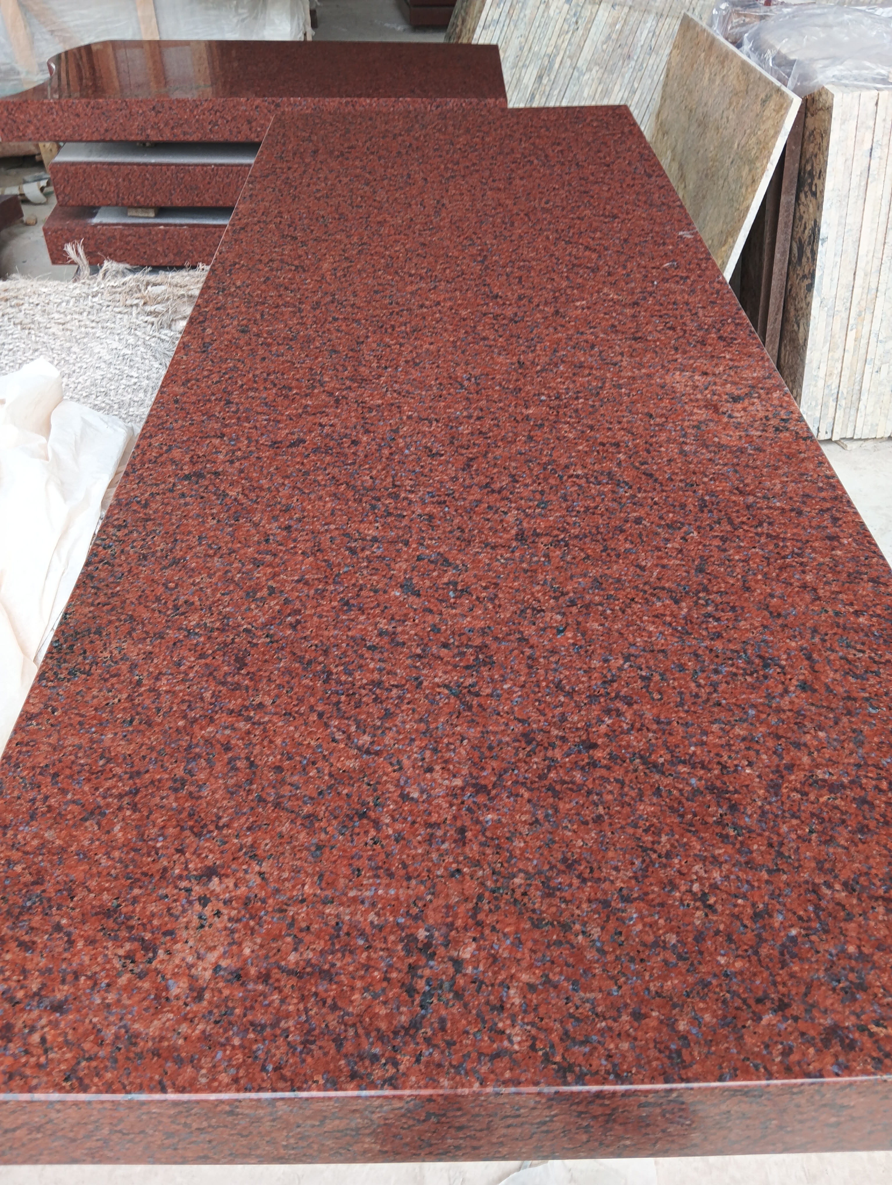 Red Granite Monument 